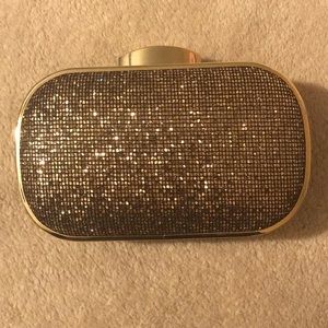 Aldo bronze/gold clutch - NEVER used .